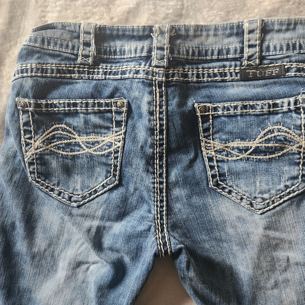 Cowgirl tuff jeans xlong acid wash